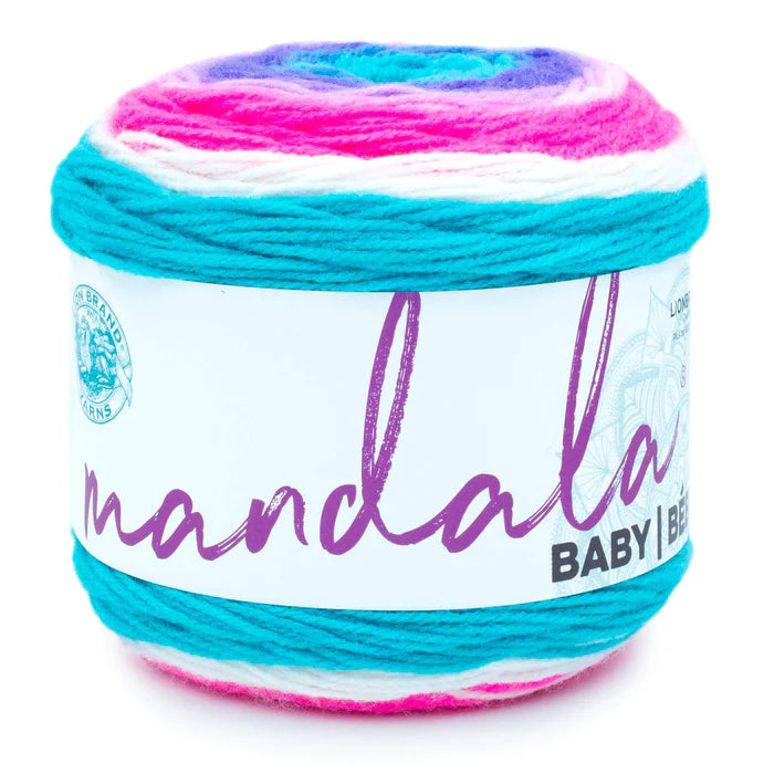 Lion Brand Mandala Baby Yarn by Lion Brand - Unicorn Cloud image 0