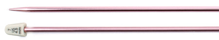 Silvalume Single Point Knitting Needles 10"-Size 7/4.5mm image 1