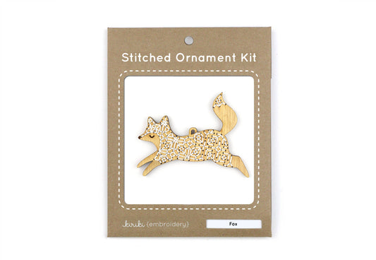 Fox - DIY Stitched Ornament Kit