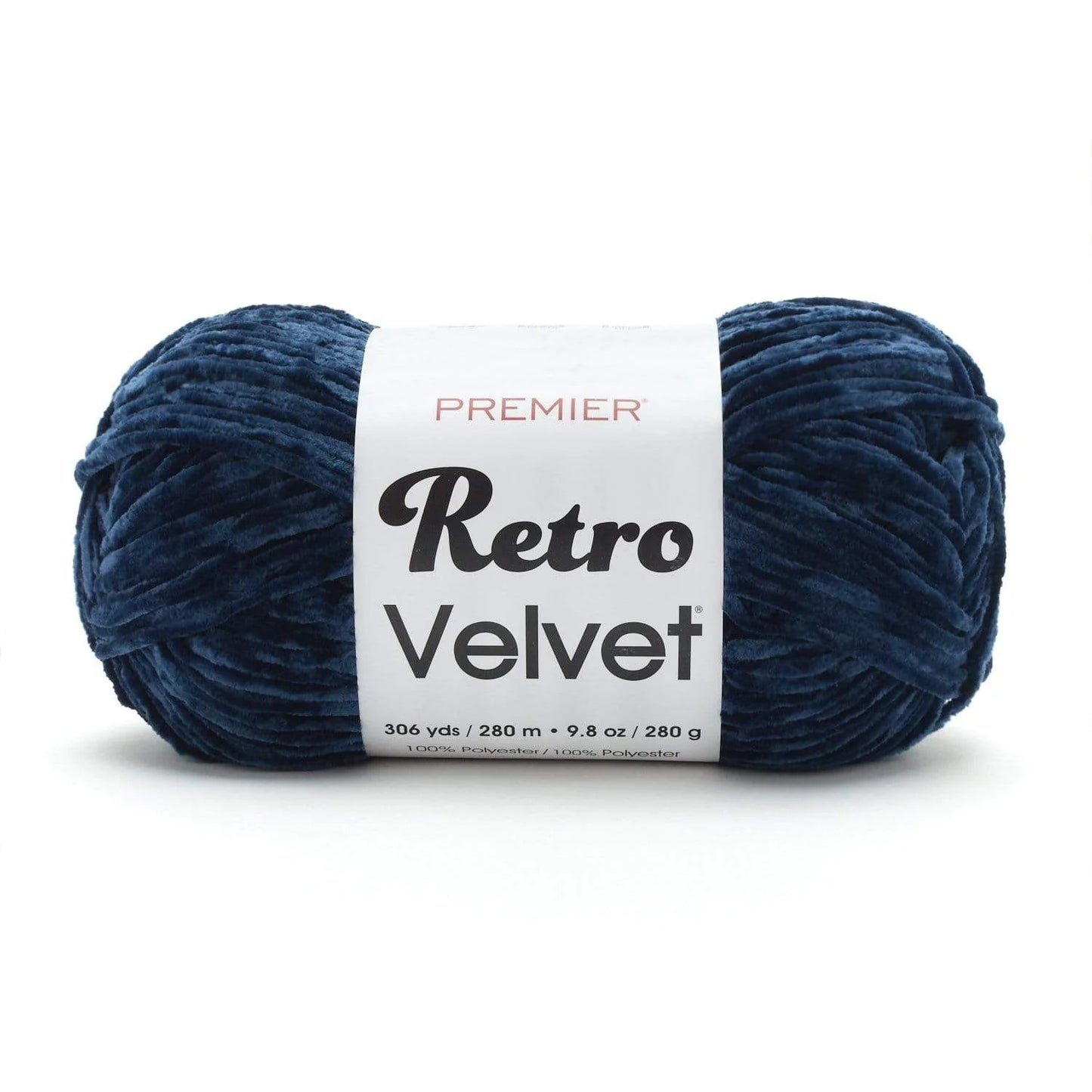 Premier Yarns Retro Velvet Yarn- Navy image 0