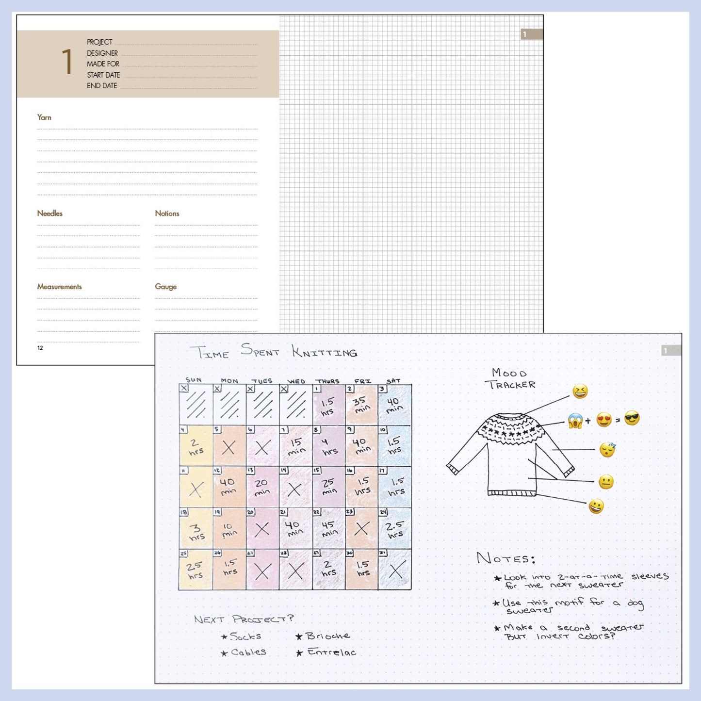 Vogue® Knitting Project Journal