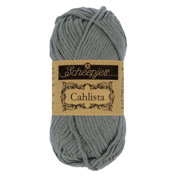 Scheepjes Cahlista - 242 Metal Gray image 0