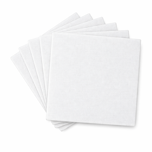 Blank Needlepoint Canvas Sheets Set of 6 13 Mesh Mono Canvas
