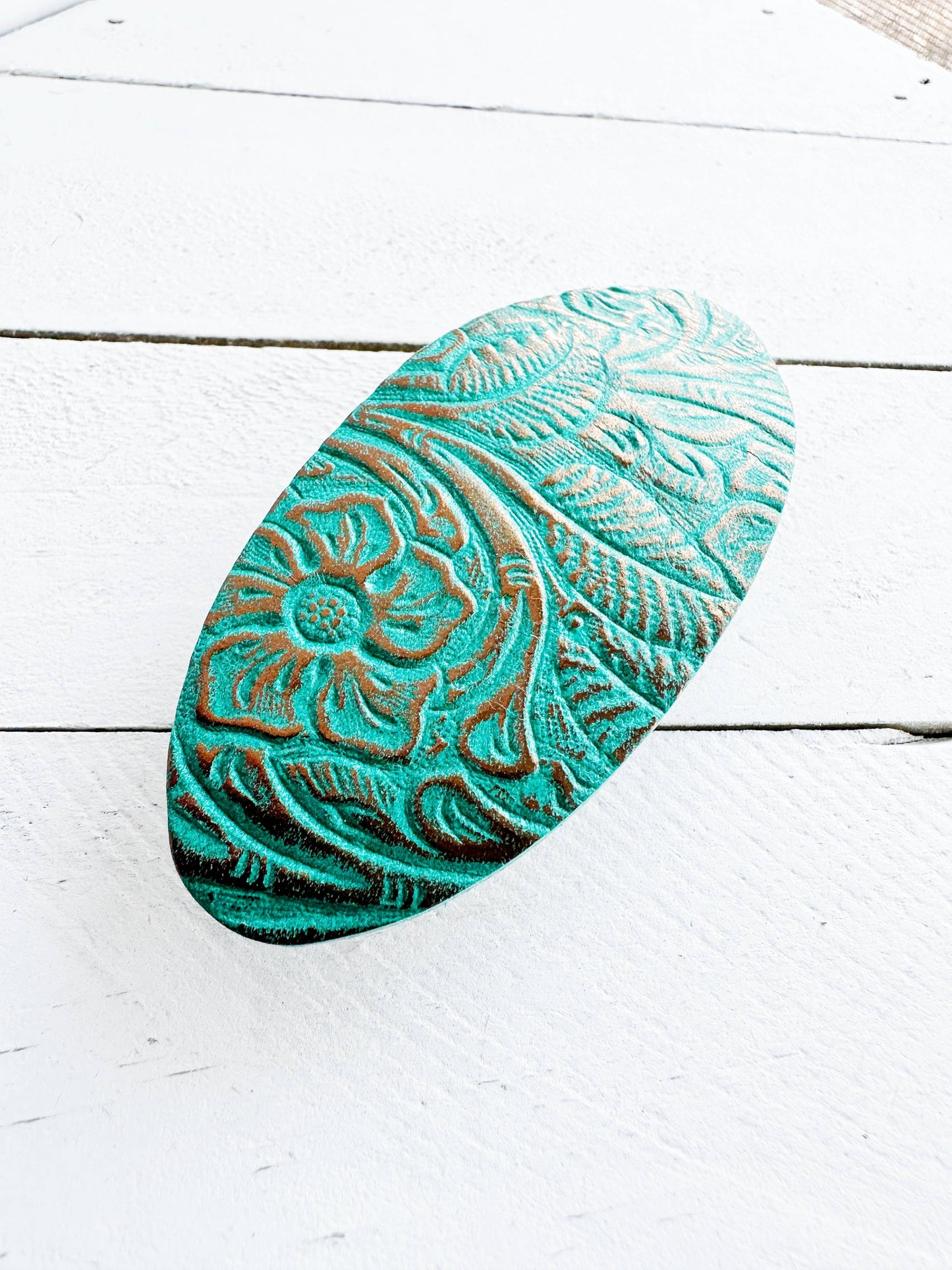 Leather Cinch Clip for Clothing, Unique Boho Women's Gifts