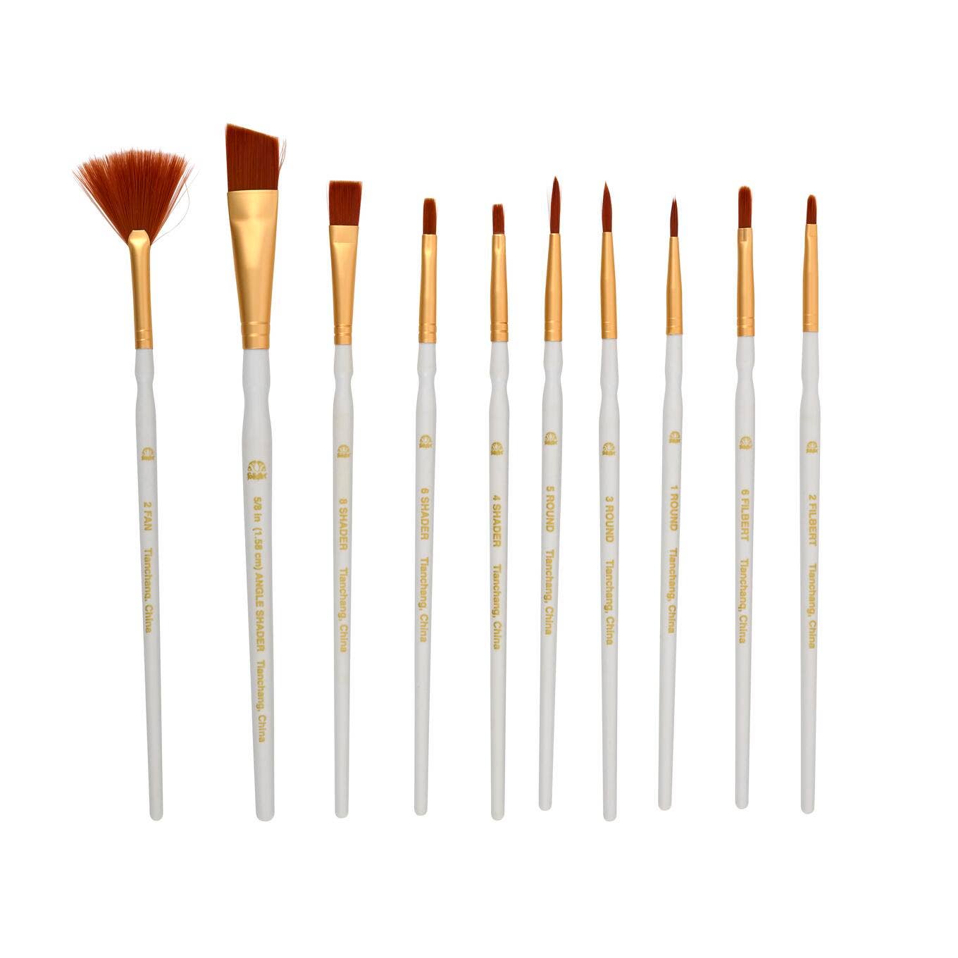 FolkArt® Premium Contour Brush Set - 10-Piece