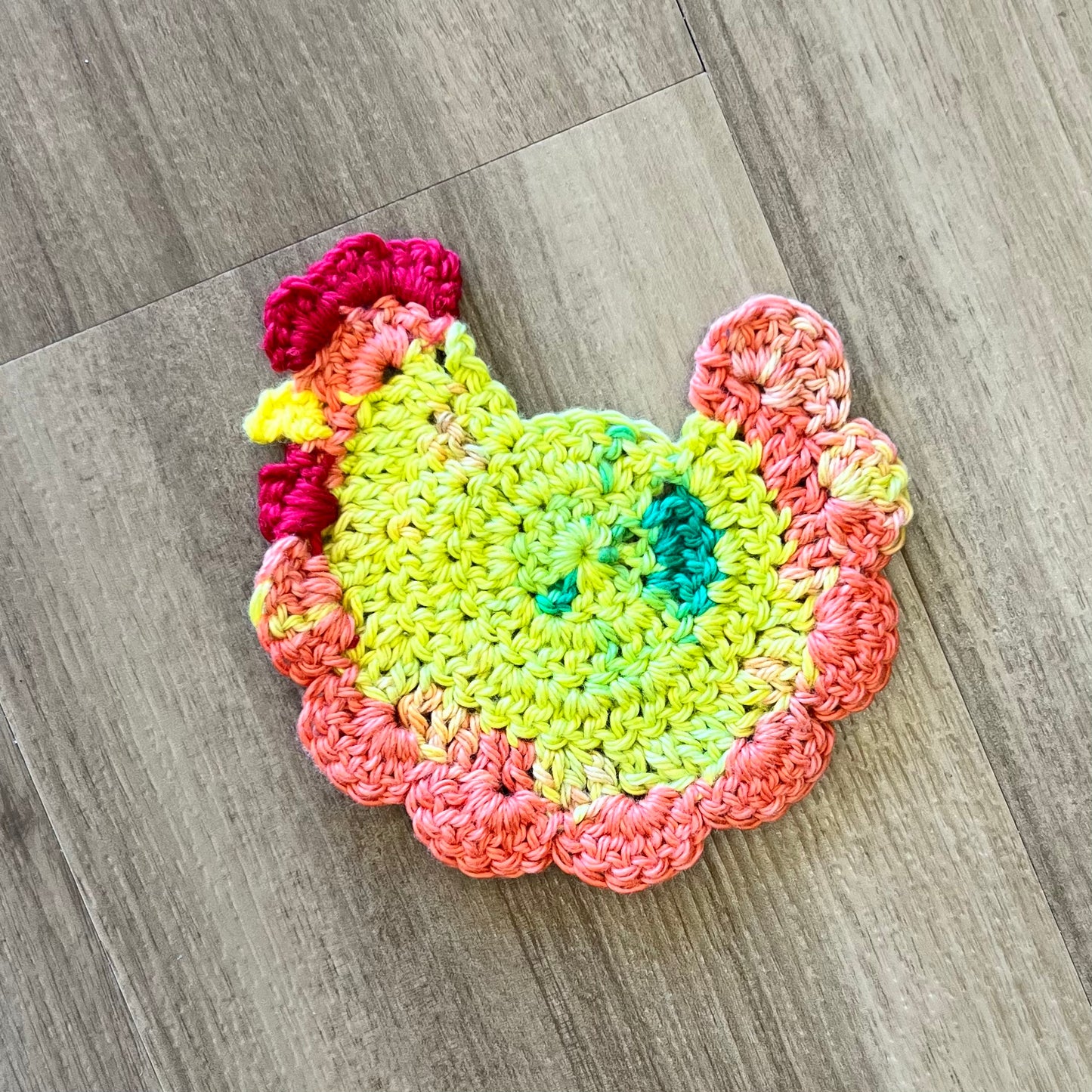 Crochet Level Up: Chicken Coasters