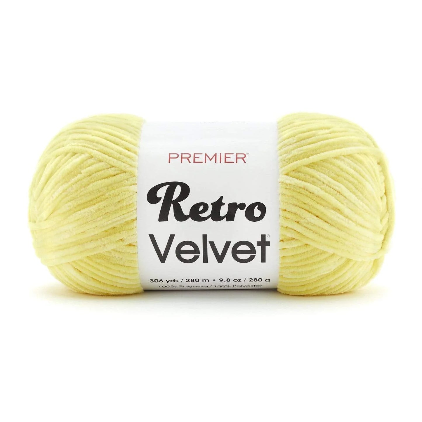 Premier Yarns Retro Velvet Yarn- Yellow image 0