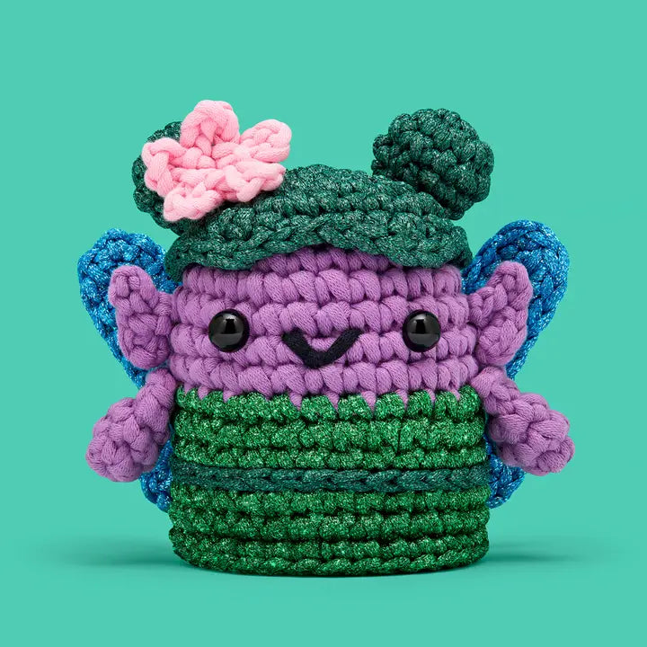 Esperanza the Fairy Crochet Kit - Woobles image 0
