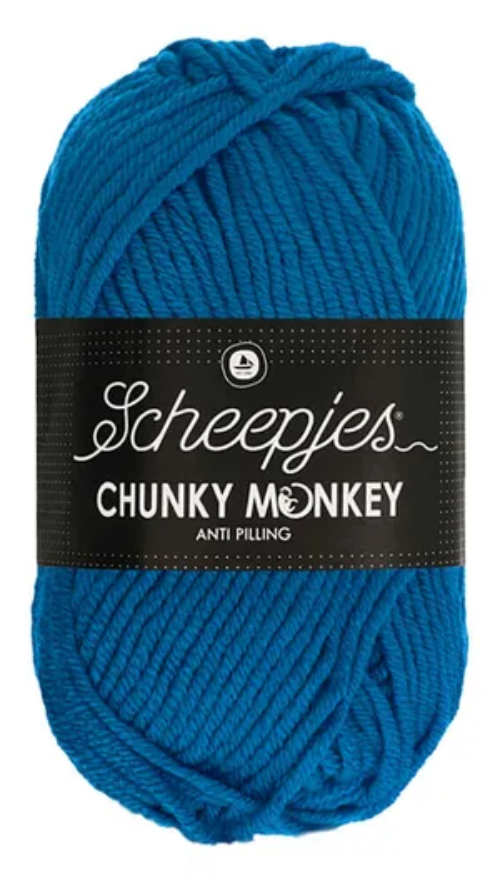 Scheepjes Chunky Monkey Yarn - 2011 Ultramarine image 0