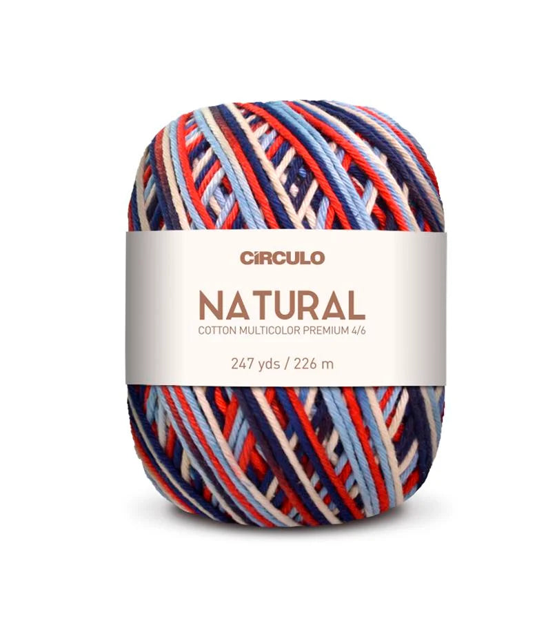 Intuition - Natural Cotton Multicolor Premium - Círculo Yarns image 0