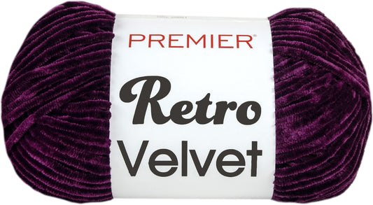 Premier Yarns Retro Velvet Yarn-Purple image 0