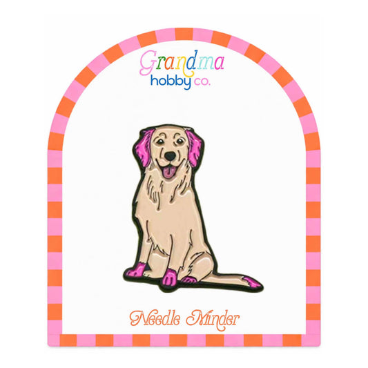 Needle Minder Needlepoint & Cross Stitch | Golden Retriever