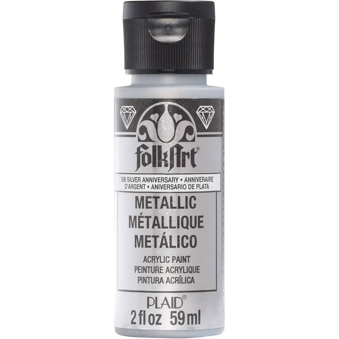 FolkArt ® Metallic Acrylic Paint, 2 oz.