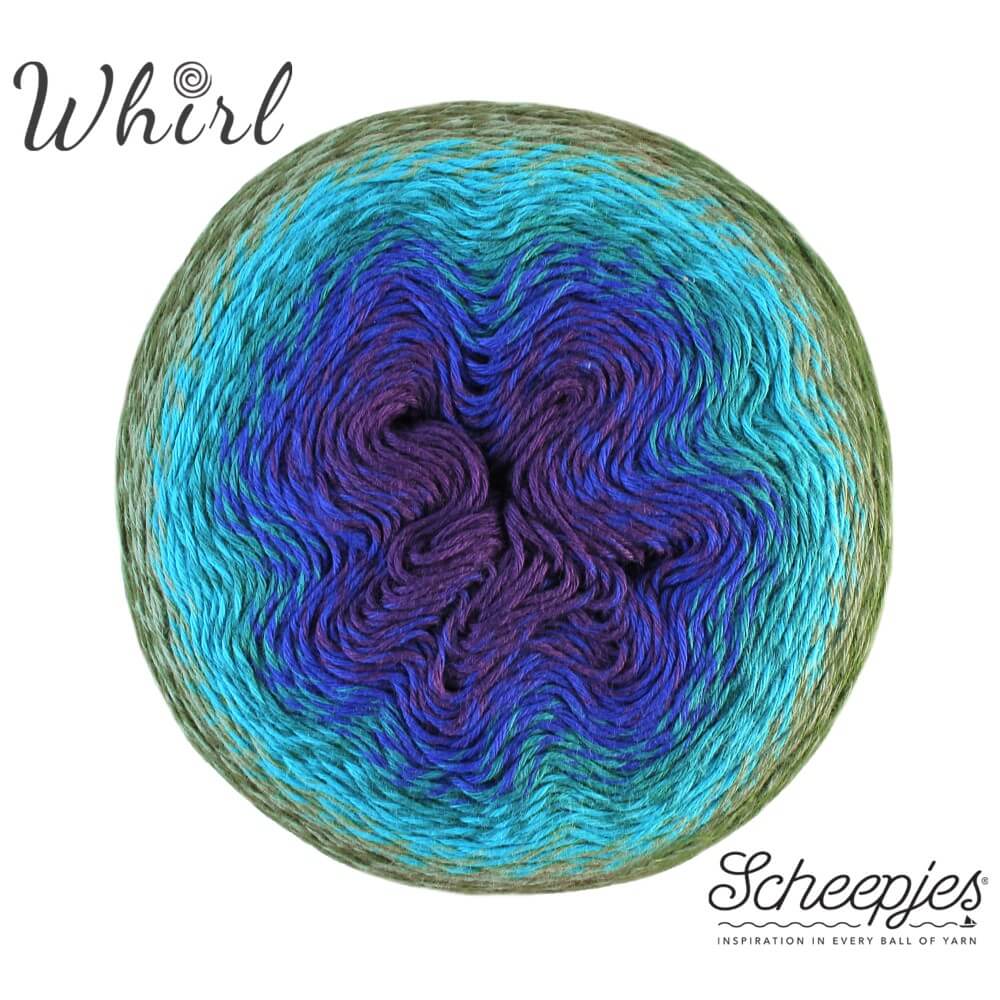Scheepjes Whirl Blackberry Mint Chip image 0