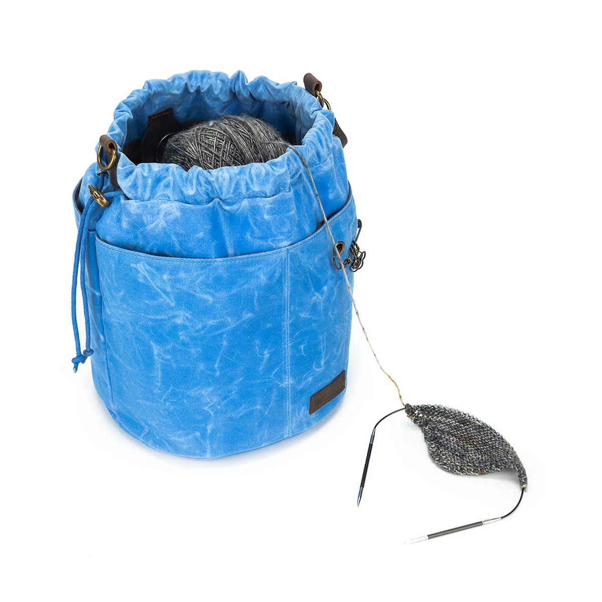 della Q Maker's Canvas Bucket Bag