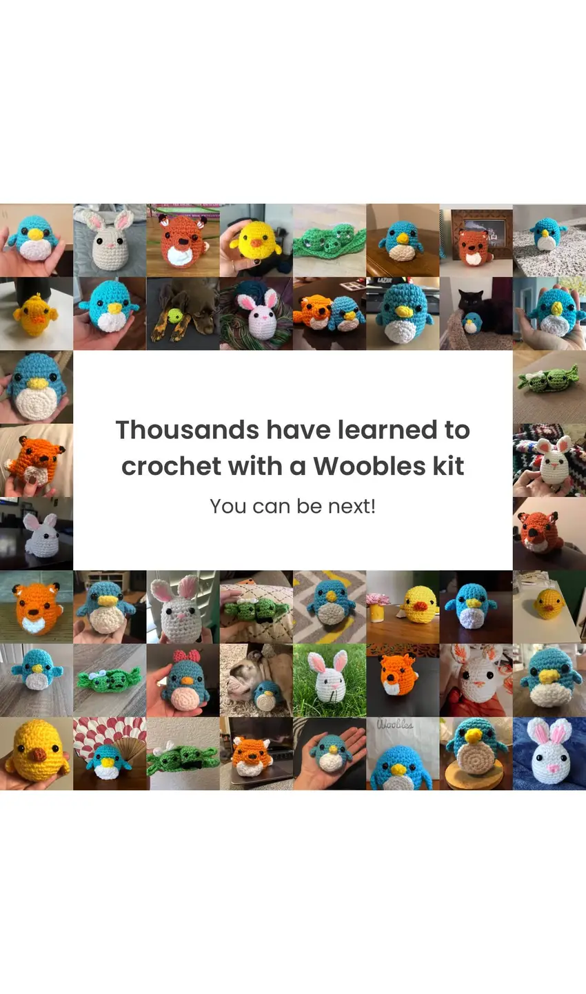 Billy the Unicorn Beginner Crochet Kit image 3