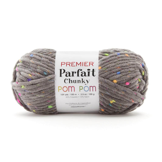 Premier Parfait Chunky Pom Pom Yarn - Disco Ball image 0