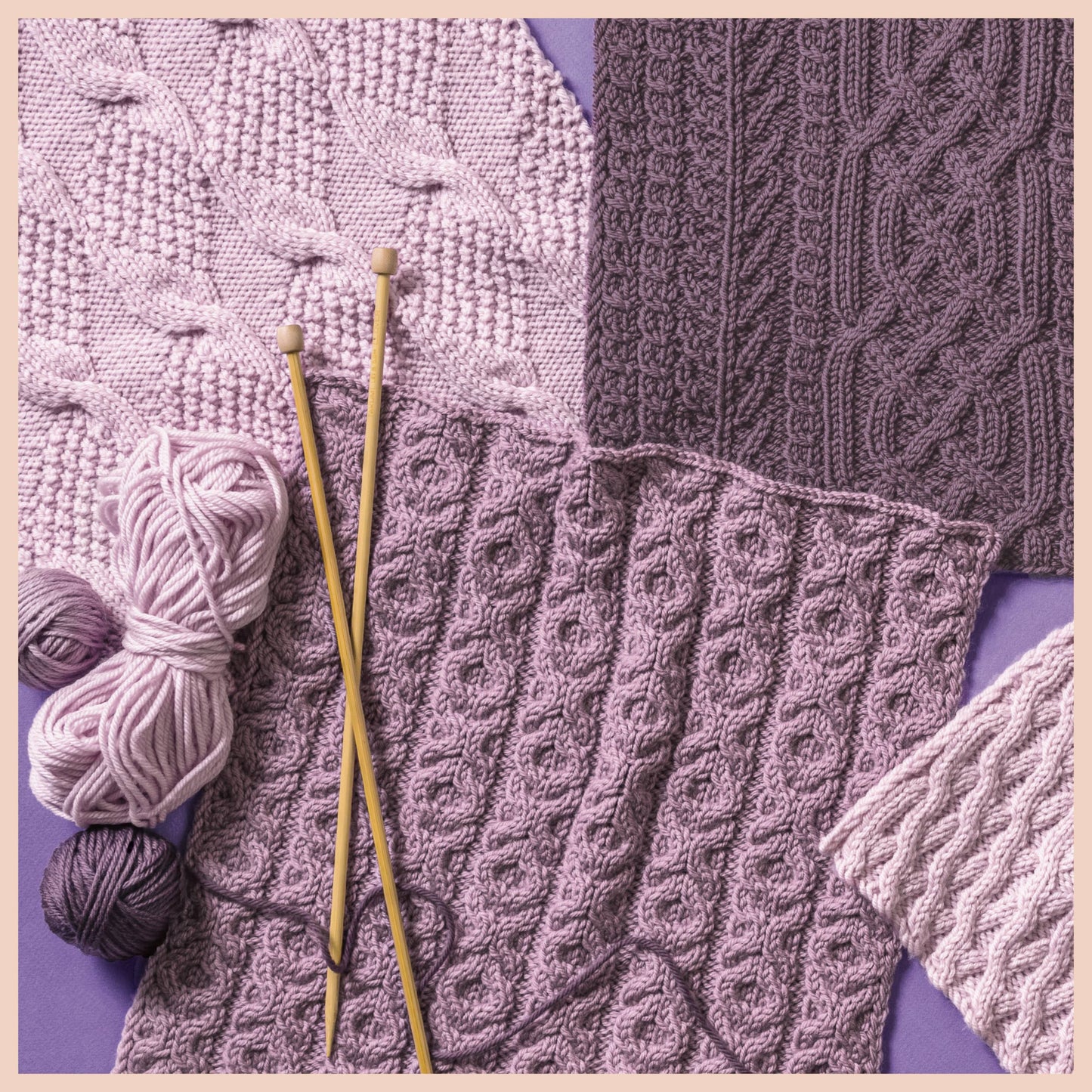 60 Quick Knit Blanket Squares: Mix & Match for Custom Design