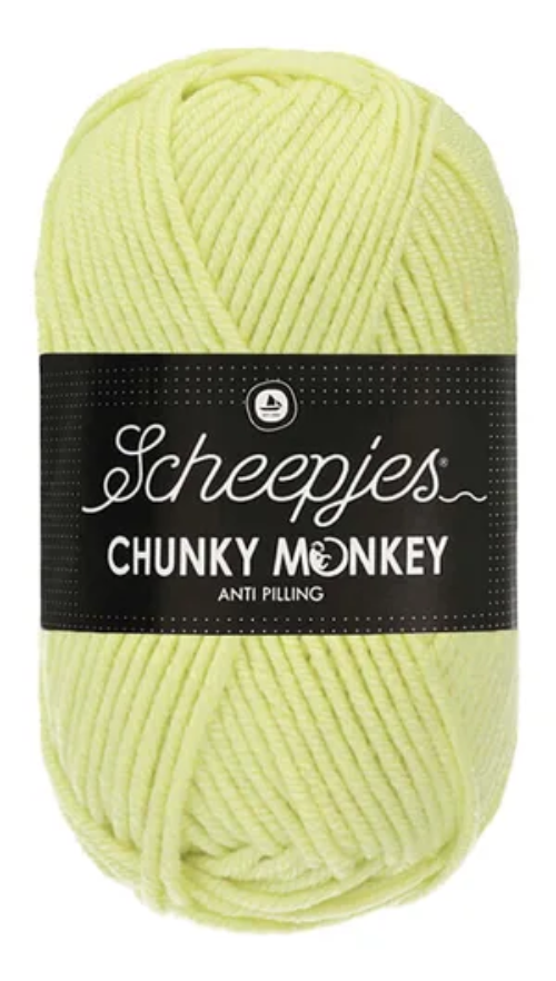 Scheepjes Chunky Monkey Yarn - 1020 Mint image 0