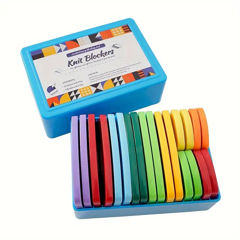 Colorful Knit Blockers image 0