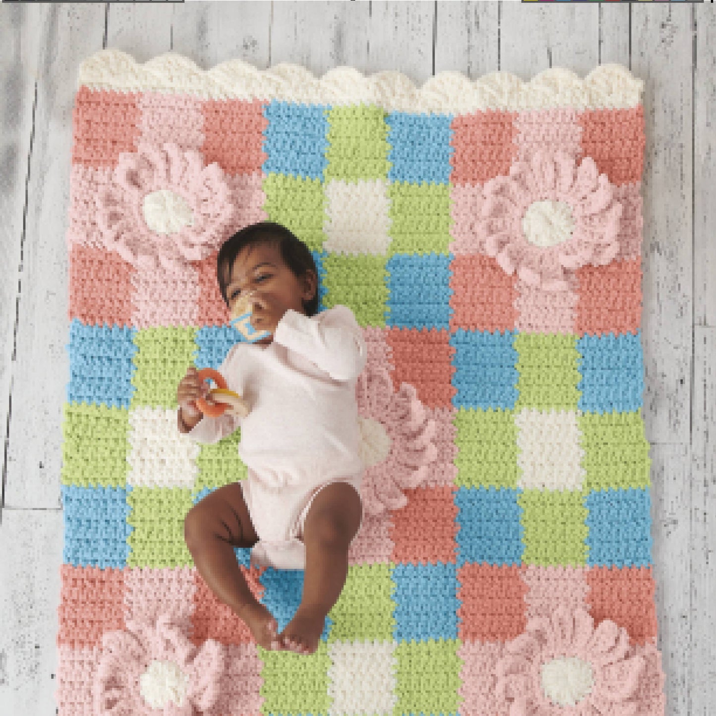 25 Simple & Cozy Crochet Baby Blankets