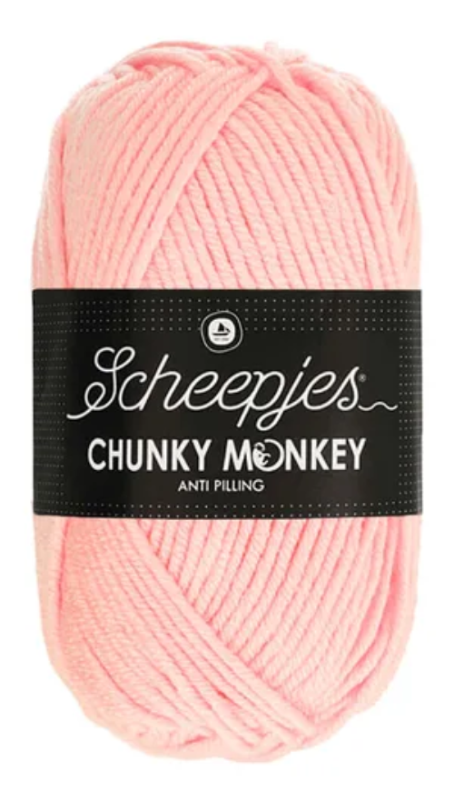 Scheepjes Chunky Monkey Yarn - 1130 Blush image 0