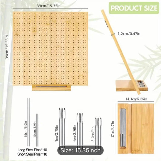 15.35" Folding Blocking Board Set