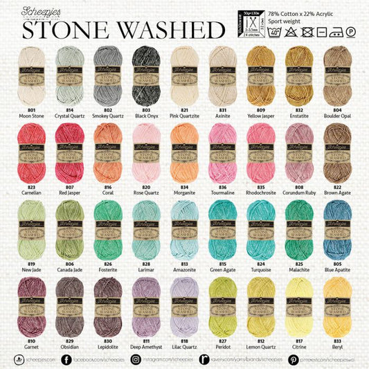 Stone Washed - Garnet image 1
