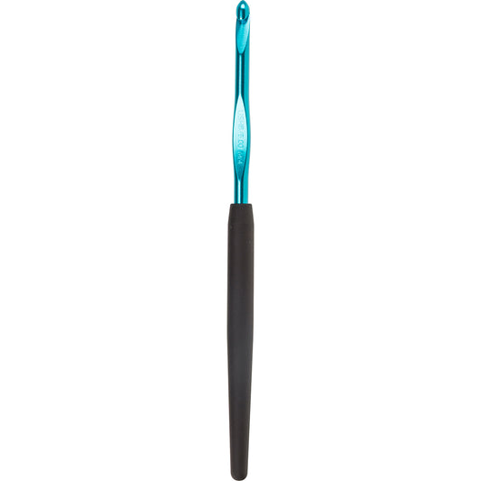 Silvalume Soft Handle Aluminum Crochet Hook 5.5"-Size H8/5mm image 1