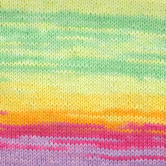 Premier Yarns Hipster Cotton Yarn -Rainbow Rollerskates image 1