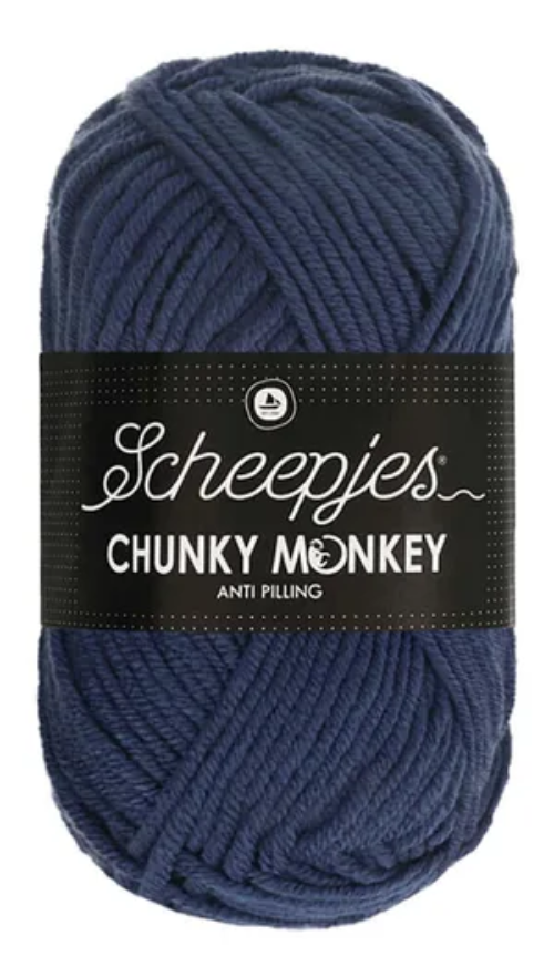 Scheepjes Chunky Monkey Yarn - 2005 Navy image 0
