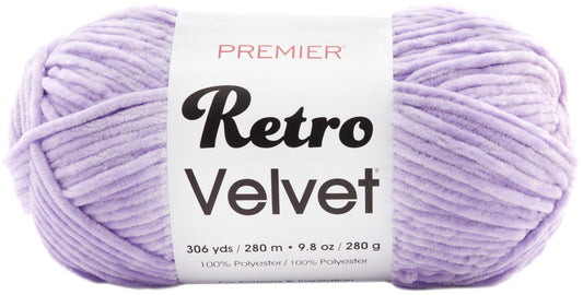 Premier Yarns Retro Velvet Yarn-Lavender image 0