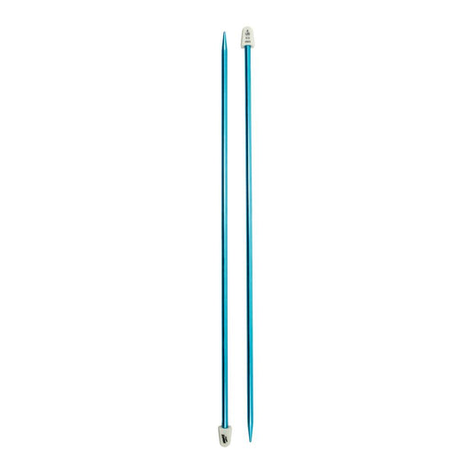 Silvalume Single Point Knitting Needles 10" Size 8/5mm image 0
