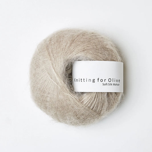 Oat - Soft Silk Mohair - Knitting For Olive image 0