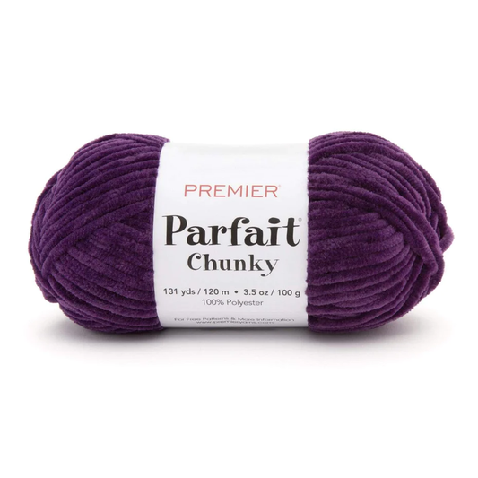 Premier Yarns Parfait Chunky Yarn-Eggplant image 0