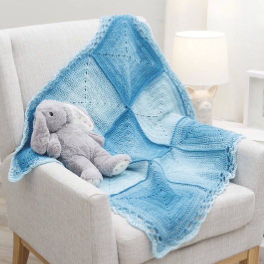 25 Simple & Cozy Crochet Baby Blankets
