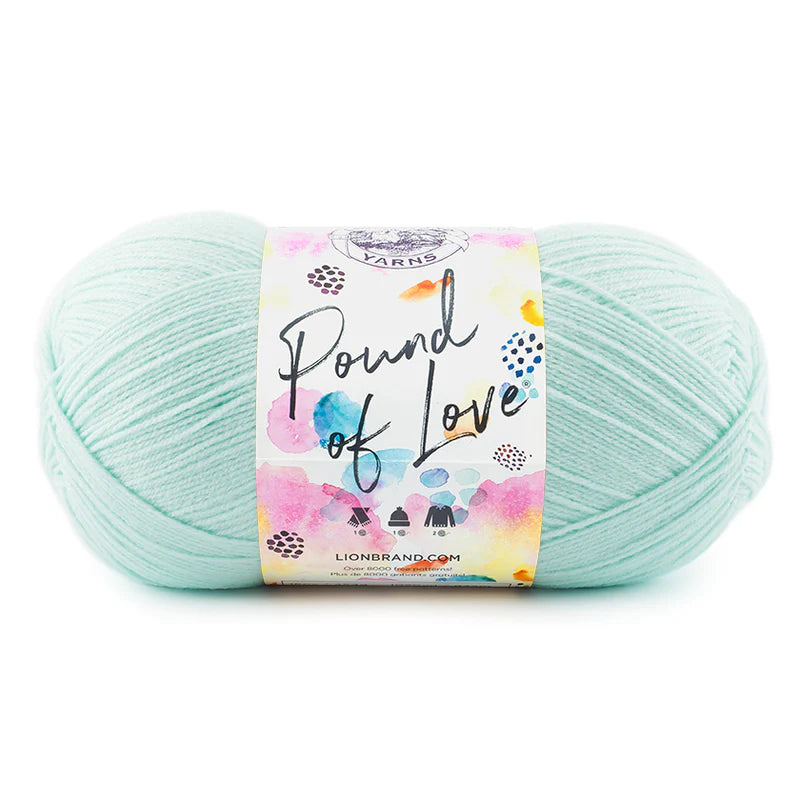 Pastel Green - Lion Brand - Pound of Love