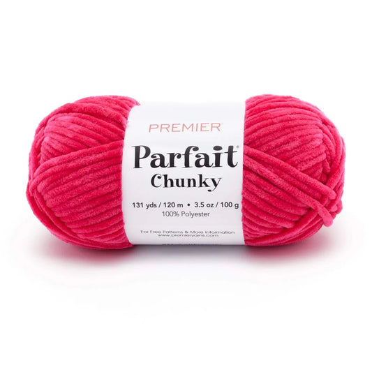 Premier Yarns Parfait Chunky Yarn- Bright Pink image 0