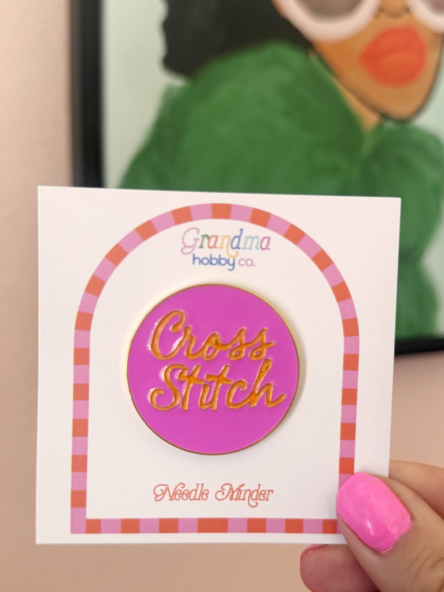 Needle Minder for Needlepoint & Cross Stitch | Cross stich