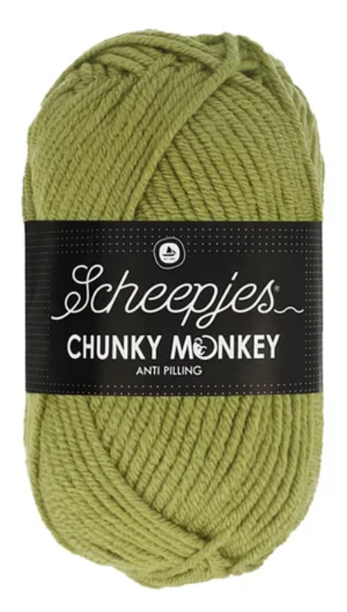 Scheepjes Chunky Monkey Yarn - 1065 Sage image 0