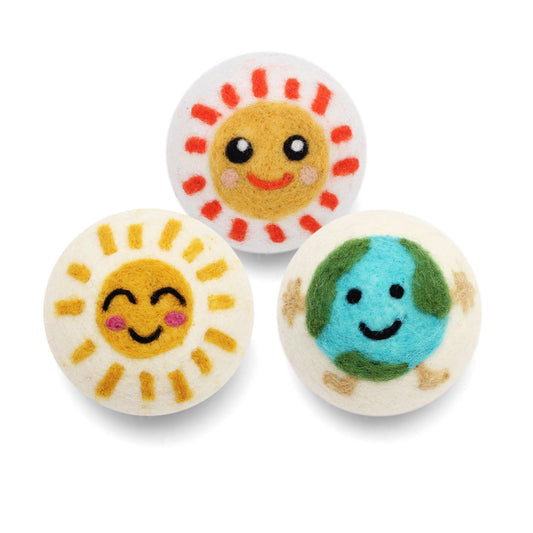Earth & Sun: Eco Wool Dryer Balls Fair Trade