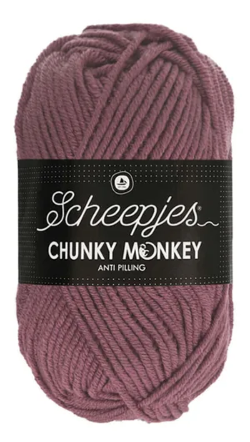 Scheepjes Chunky Monkey Yarn - 1067 Rosewood image 0