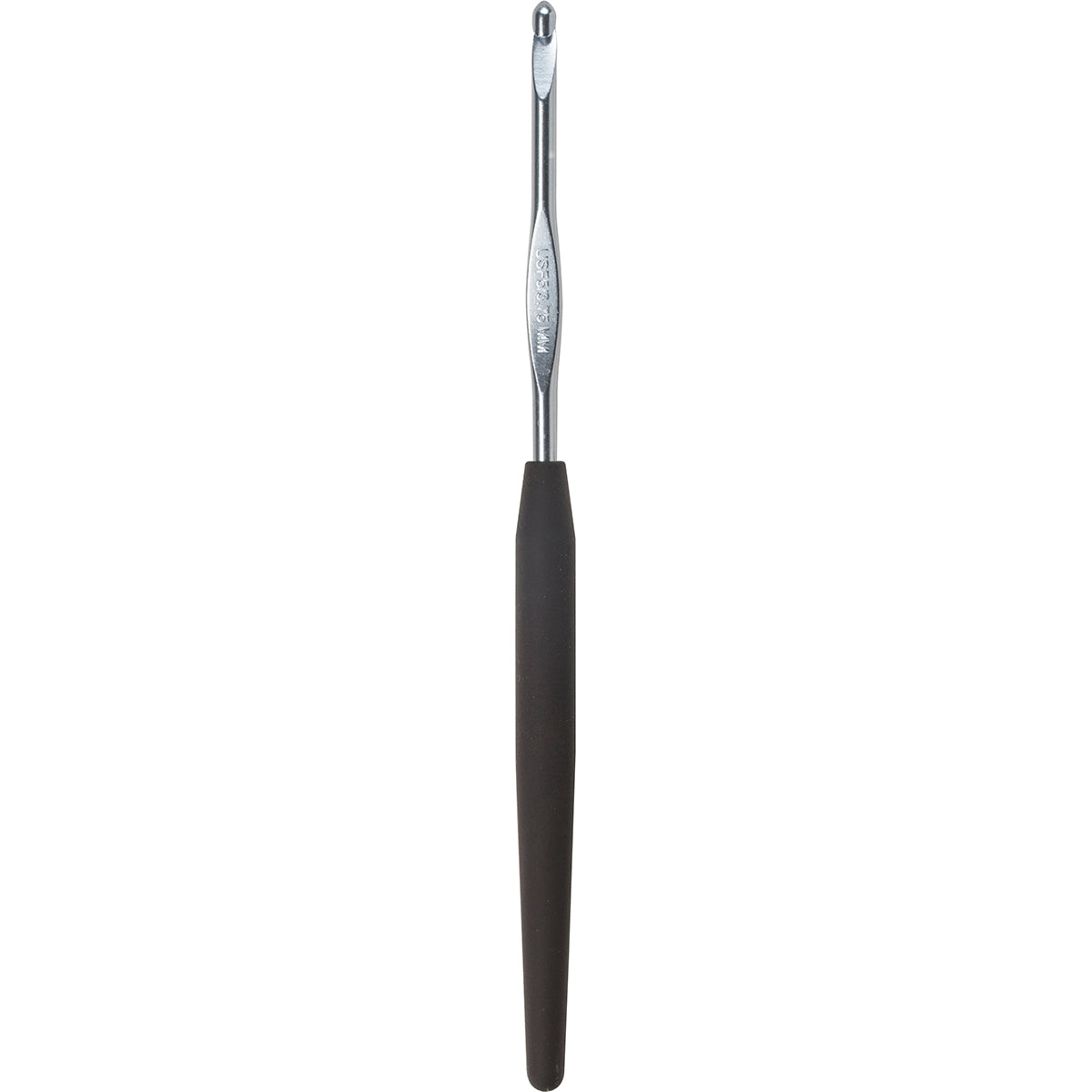 Silvalume Soft Handle Aluminum Crochet Hook 5.5"-Size F5/3.75mm image 1
