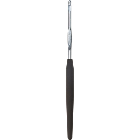 Silvalume Soft Handle Aluminum Crochet Hook 5.5"-Size F5/3.75mm image 1