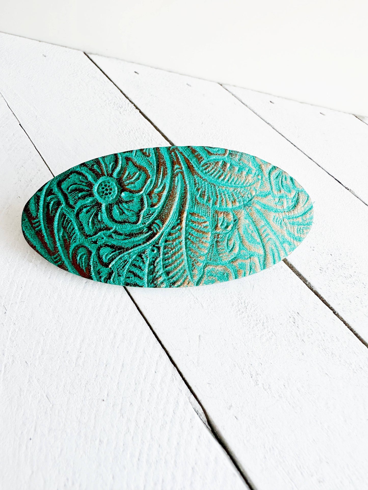 Leather Cinch Clip for Clothing, Unique Boho Women's Gifts