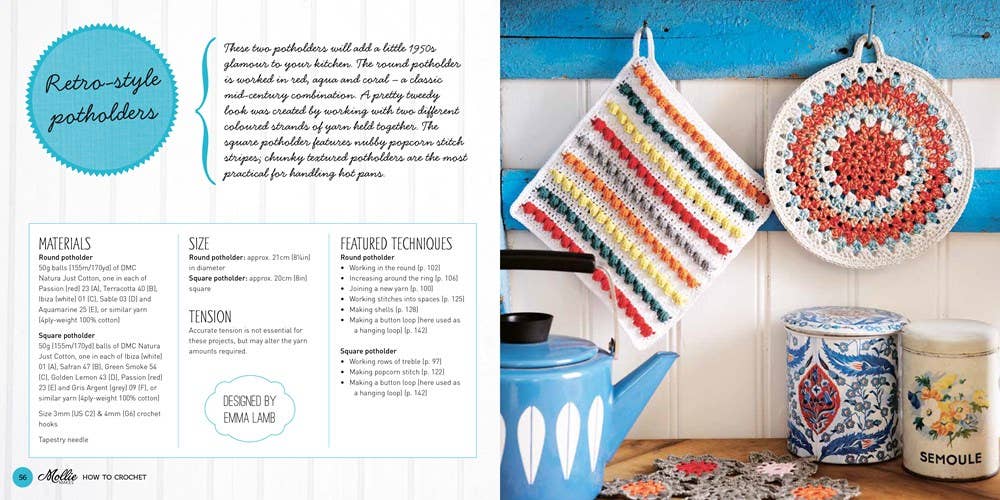 How to Crochet : With 100 Techniques and 20 Easy Projects