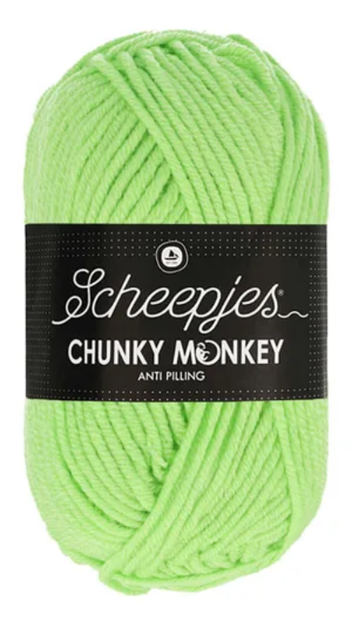 Scheepjes Chunky Monkey Yarn -1316 Pistachio image 0