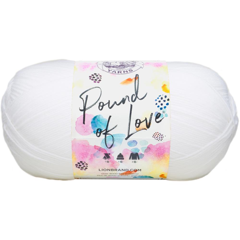 White - Lion Brand - Pound of Love image 0