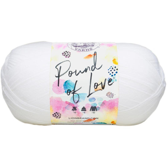 White - Lion Brand - Pound of Love image 0
