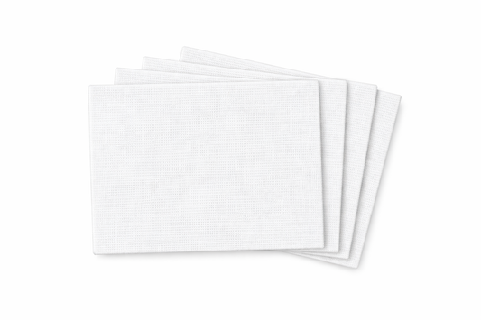 Blank Needlepoint Canvas Sheets Set of 6 18 Mesh Mono Canvas
